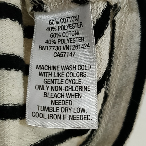 Soft Casual Striped Blazer Size S/P Small - Picture 4 of 5